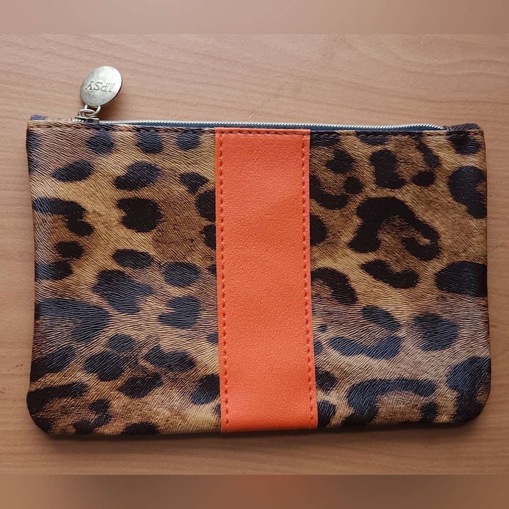 Ipsy Leopard Print Makeup Bag